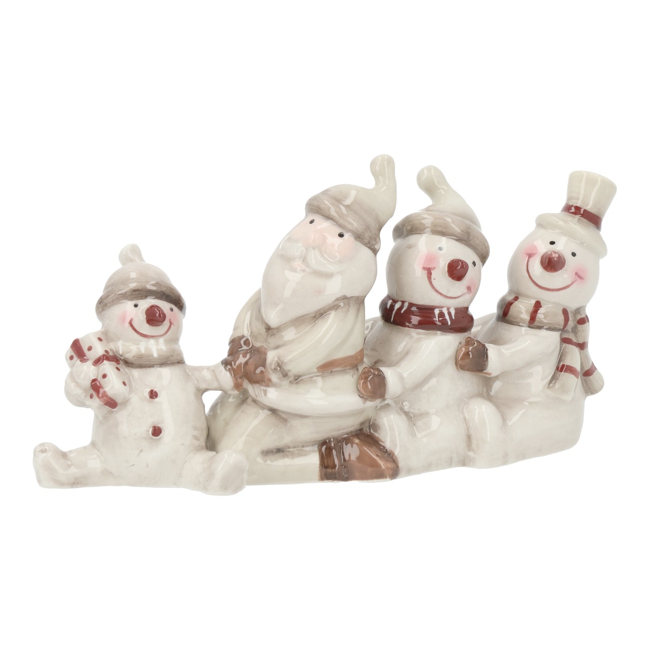 Figur, Porzellan, Natur, Im Freien, Schneemann