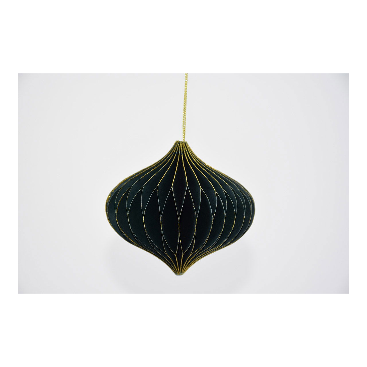 Pendentif Honeycomb en papier/carton vert (L/H/P) 9x9x9cm Pendentif Honeycomb en papier/carton vert (L/H/P) 9x9x9cm