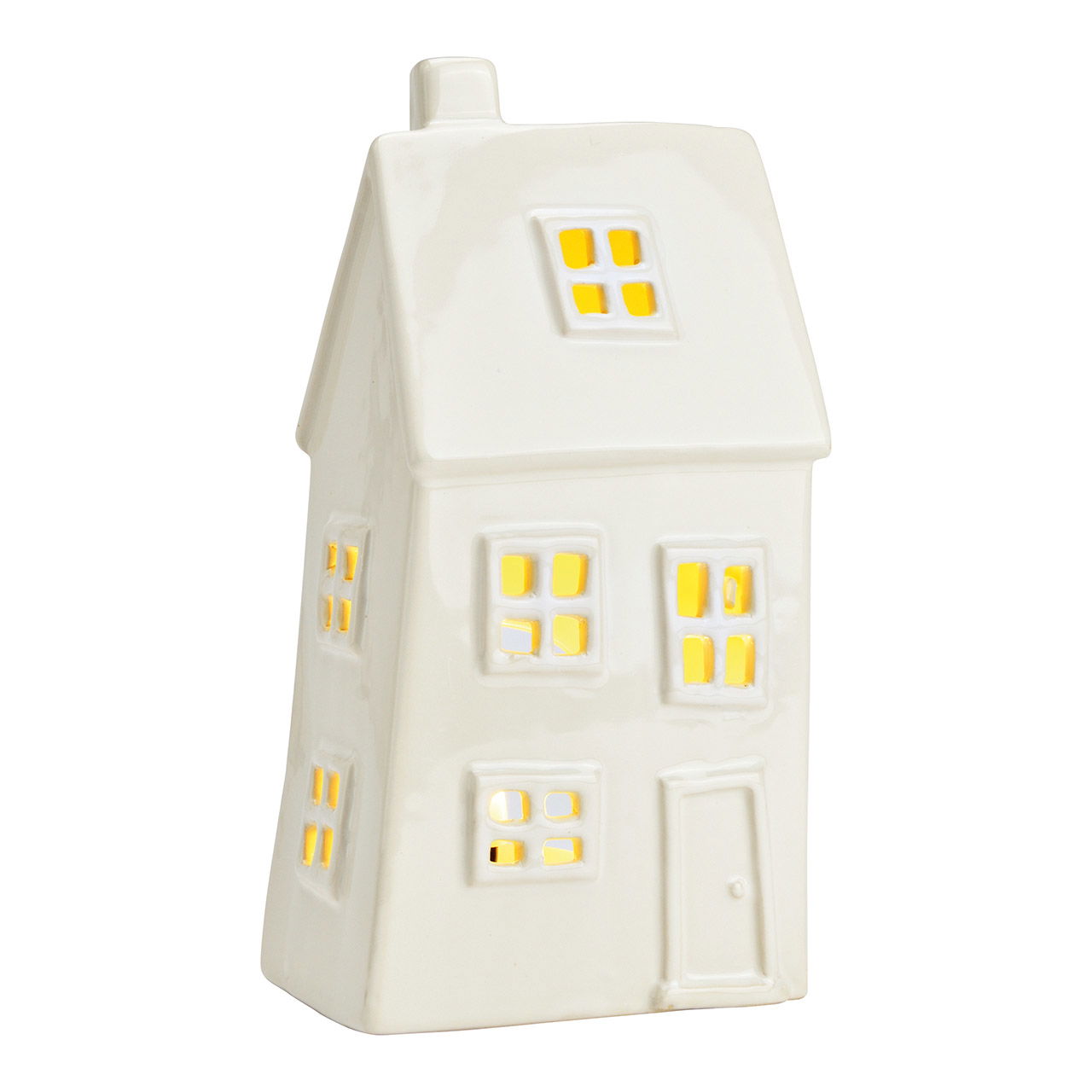 Farol de gres blanco (A/A/P) 12x23x9cm