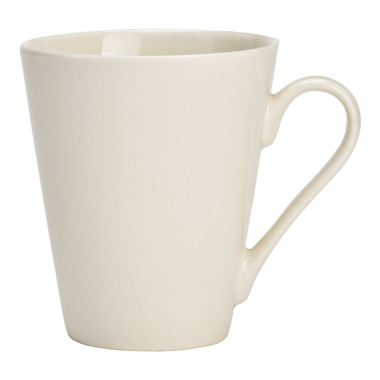 Tasse en porcelaine blanche (L/H/P) 13x11x9cm 290ml