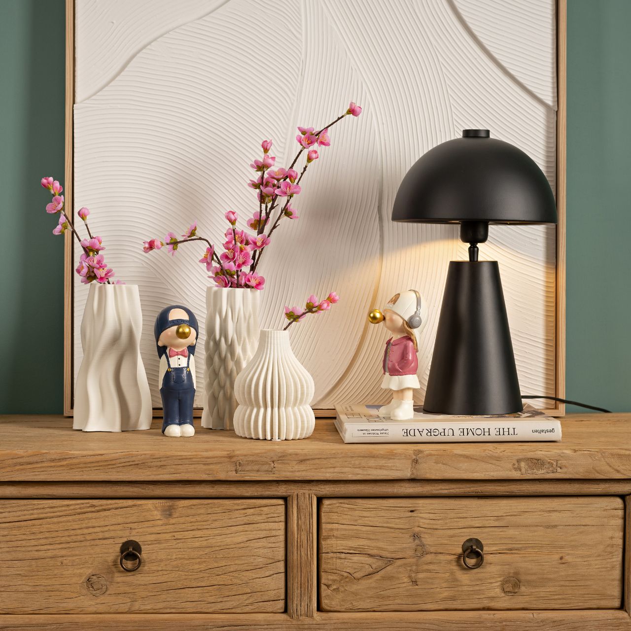 Child with chewing gum bubble made of poly colorful 2-fold, (W/H/D) 8x18x8cm Child with chewing gum bubble made of poly colorful 2-fold, (W/H/D) 8x18x8cm