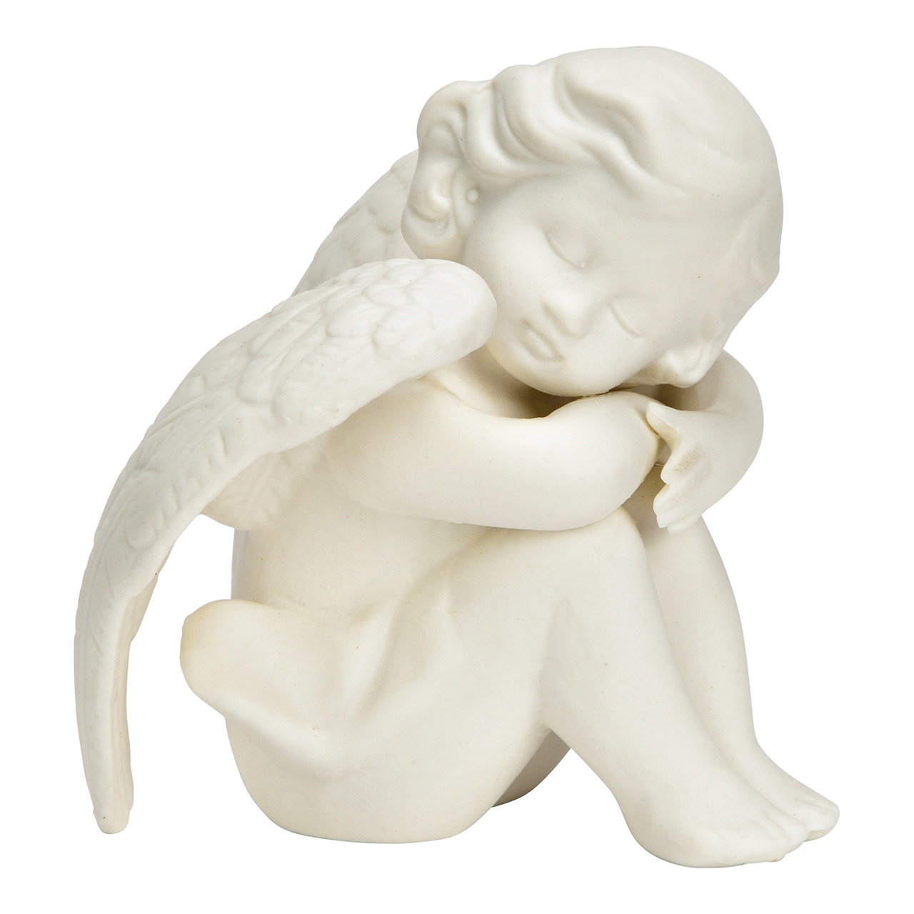 Engel aus Porzellan, Weiß (B/H/T) 9x8x7cm Engel aus Porzellan, Weiß (B/H/T) 9x8x7cm