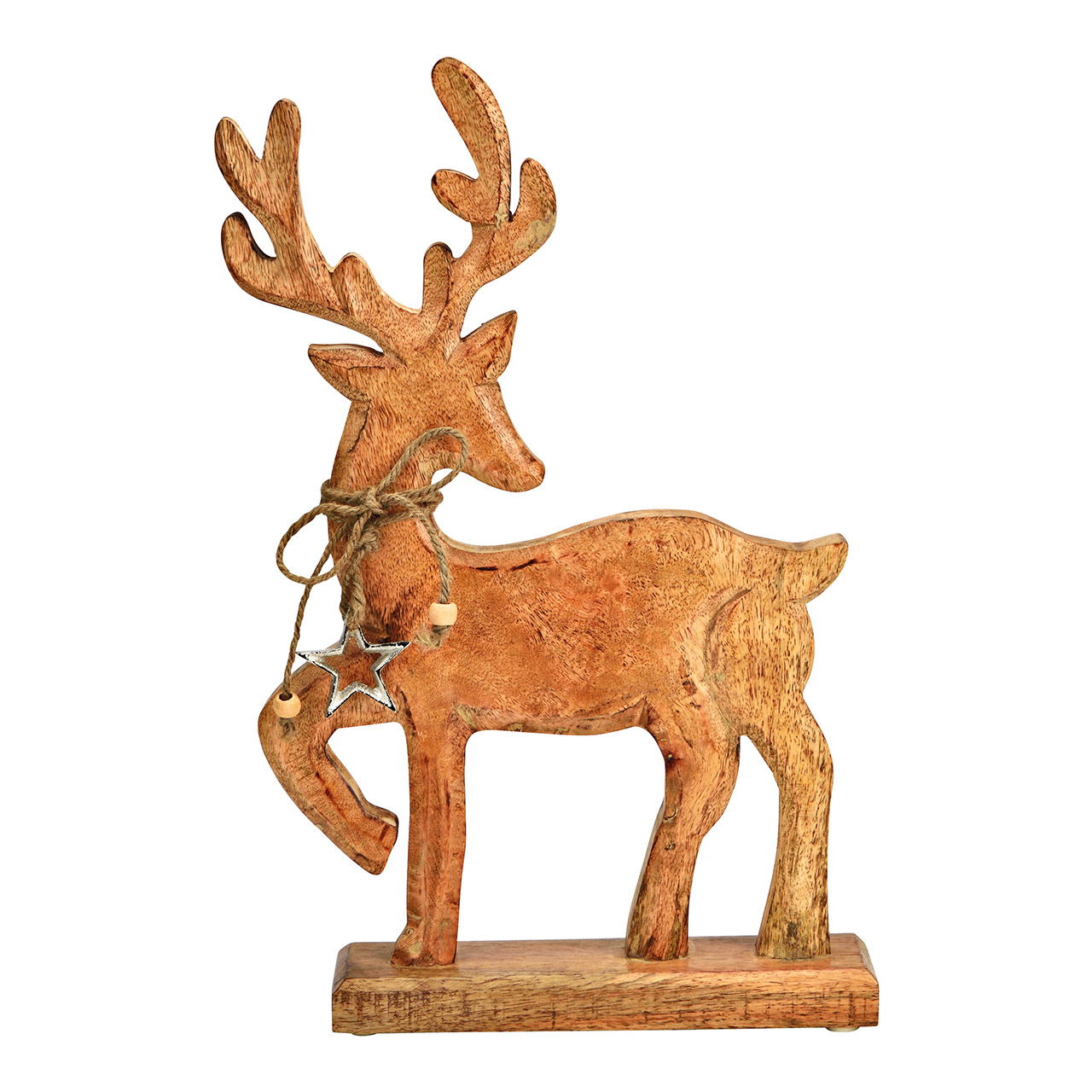 Hirsch, Wildtiere, Holz, Figur, Geweih