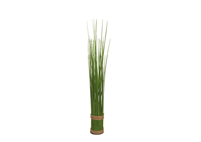 Standing grass bundle made of plastic green (h) 43cm
