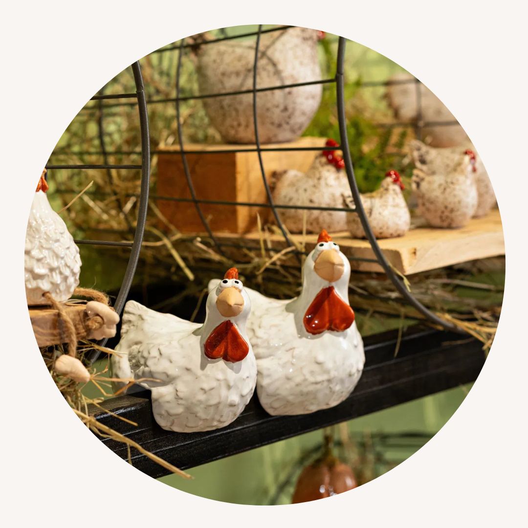 Kunst, Kunsthandwerk, Hühnchen, Natur, Draußen