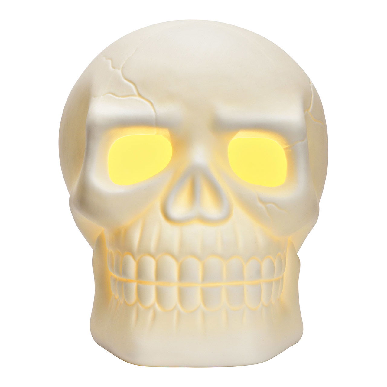 LED Totenkopf aus Porzellan, Weiß (B/H/T) 16x15x13cm (exkl. 3xLR44) LED Totenkopf aus Porzellan, Weiß (B/H/T) 16x15x13cm (exkl. 3xLR44)