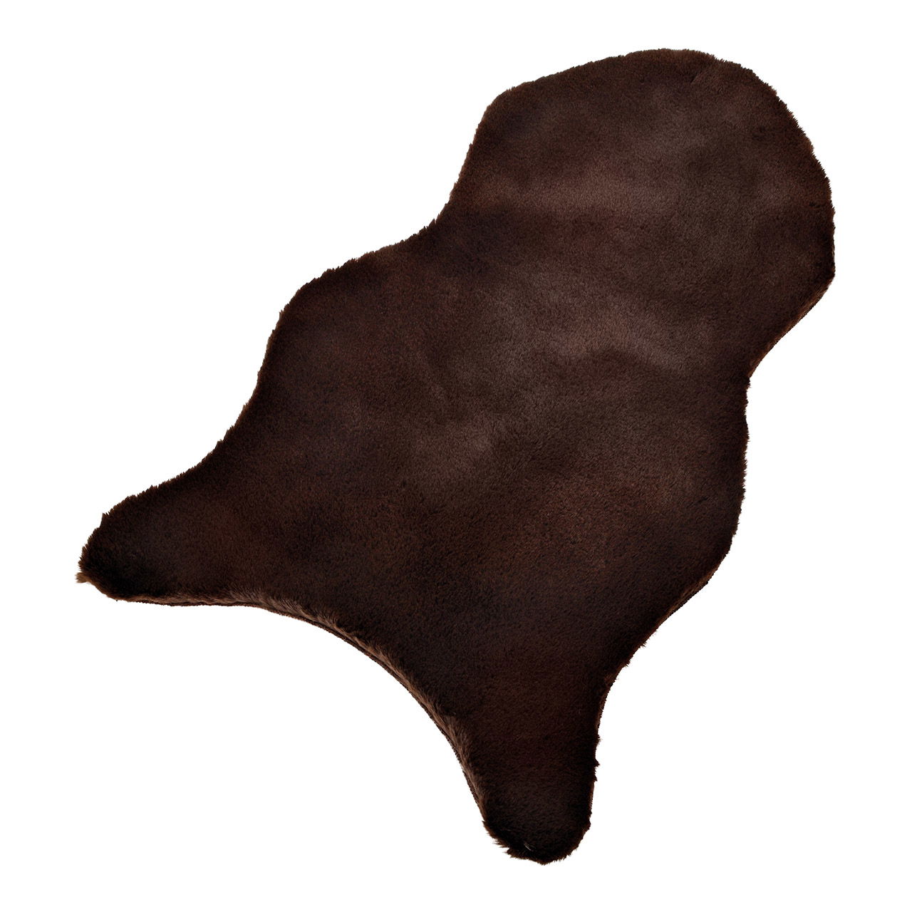 Pelliccia sintetica in poliestere Marrone (L/H/D) 80x50x2cm Pelliccia sintetica in poliestere Marrone (L/H/D) 80x50x2cm