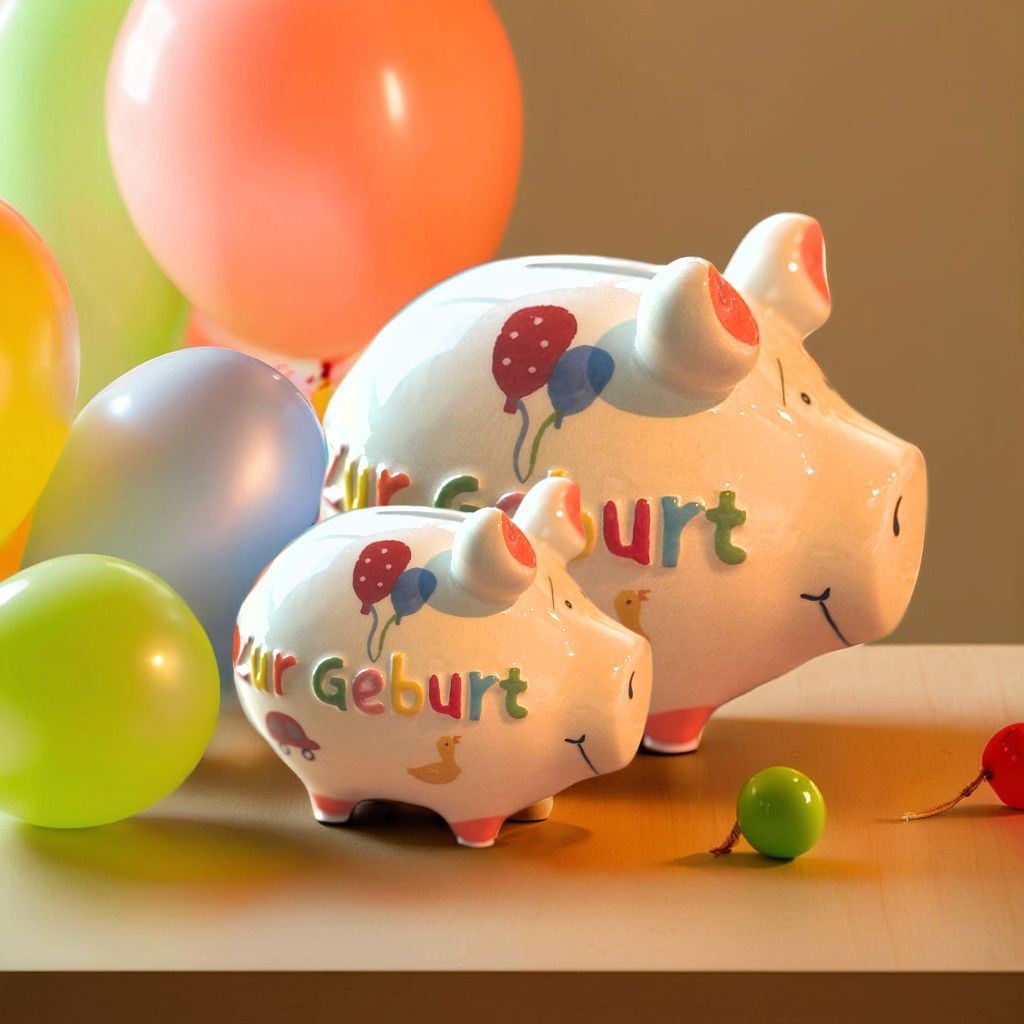 Ballon, Sparschwein, Tier, Säugetier, Schwein