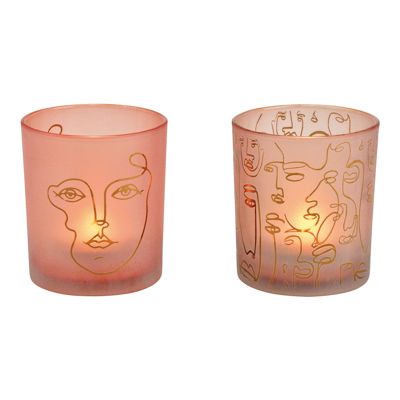 Decorazione per il viso del vento in vetro rosa/rosa 2 pieghe, (L/H/D) 9x10x9cm Decorazione per il viso del vento in vetro rosa/rosa 2 pieghe, (L/H/D) 9x10x9cm