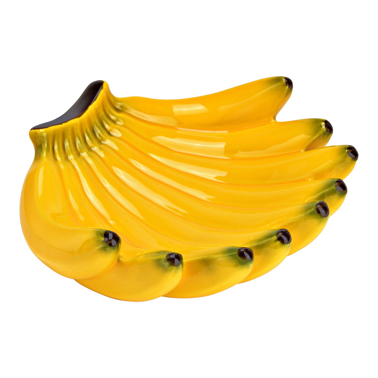 Coupe banane en céramique jaune (L/H/P) 23x7x19cm