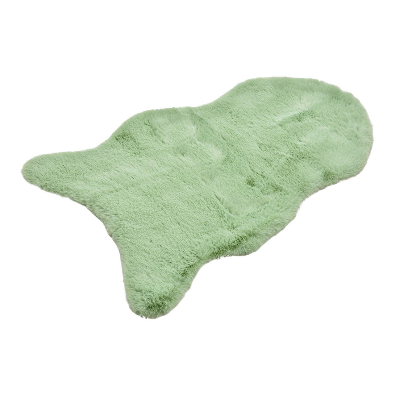 Piel de conejo Piel sintética de poliéster menta (Ancho/Alto/Profundidad) 80x50x2cm Piel de conejo Piel sintética de poliéster menta (Ancho/Alto/Profundidad) 80x50x2cm
