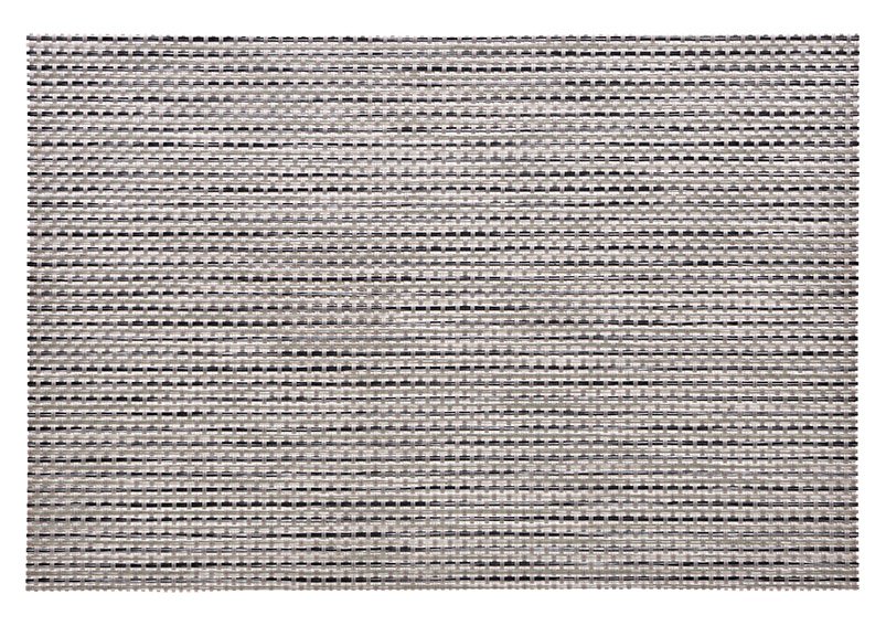 Tischset aus Kunststoff Grau (B/H) 45x30cm