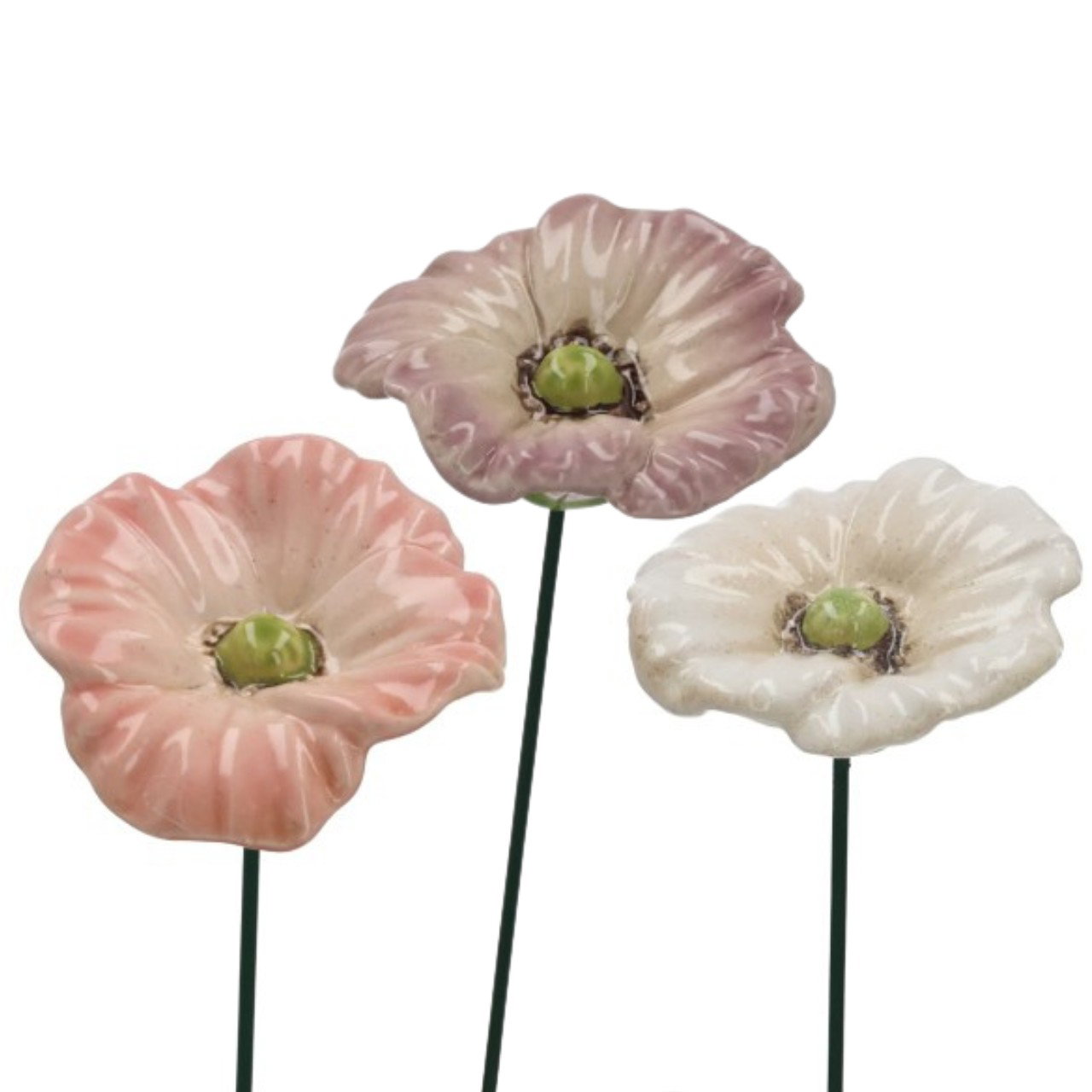 blumen, kunststoffblumen, pastellfarben, pflanzenstiel, dekoration