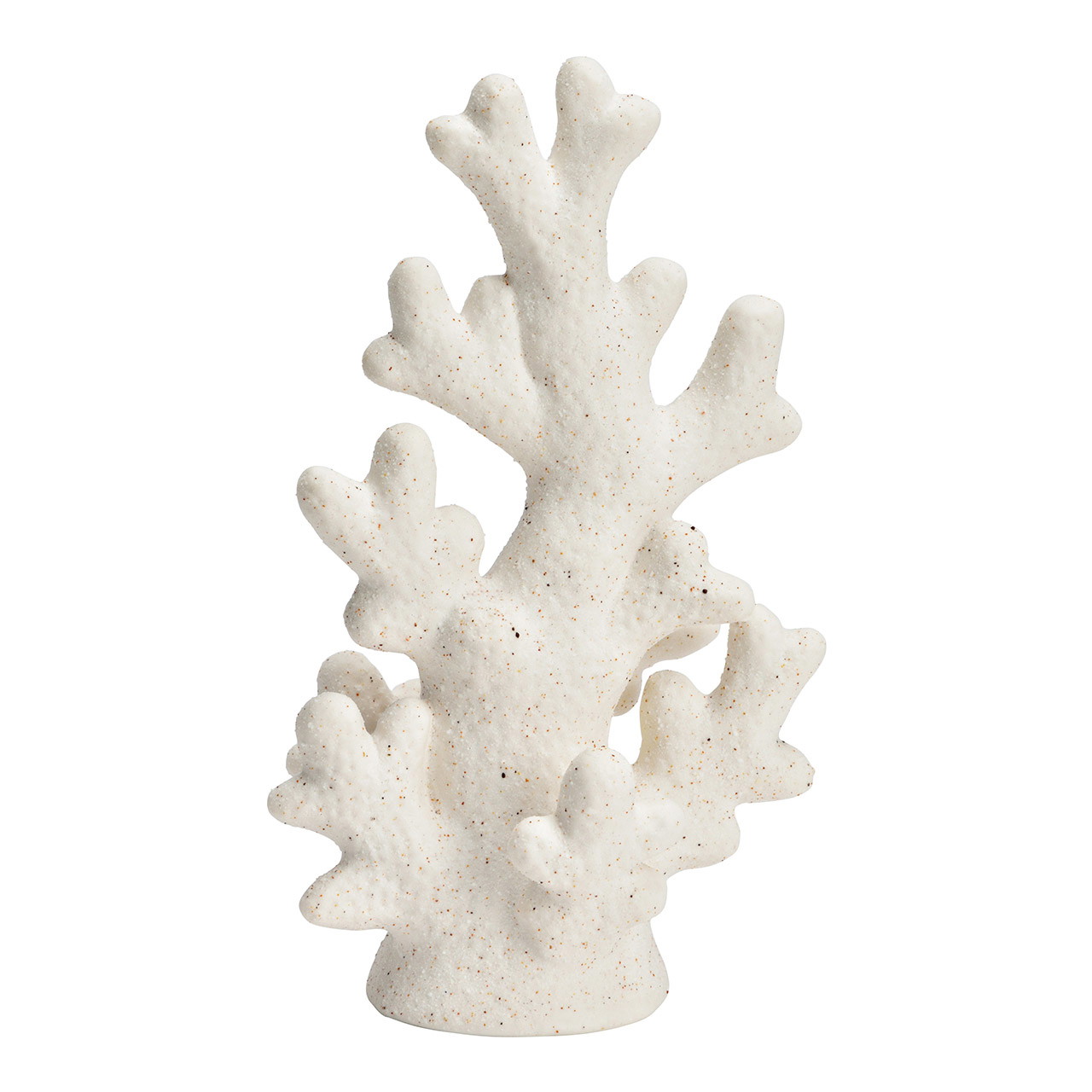 Cerámica coral, blanca (A/A/P) 9x16x6cm Cerámica coral, blanca (A/A/P) 9x16x6cm