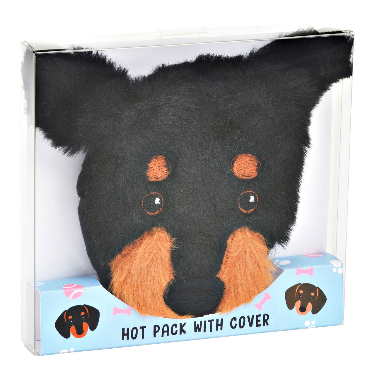 Taschenwärmer Hund aus Kunststoff/Flüschbezug, Schwarz (B/H/T) 15x12x1cm Taschenwärmer Hund aus Kunststoff/Flüschbezug, Schwarz (B/H/T) 15x12x1cm
