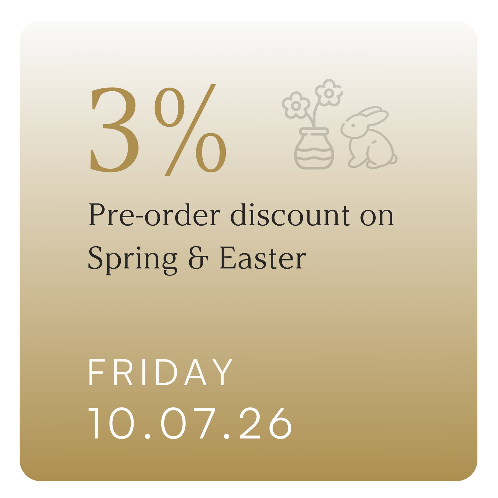 promo, discount, spring, easter, kalender