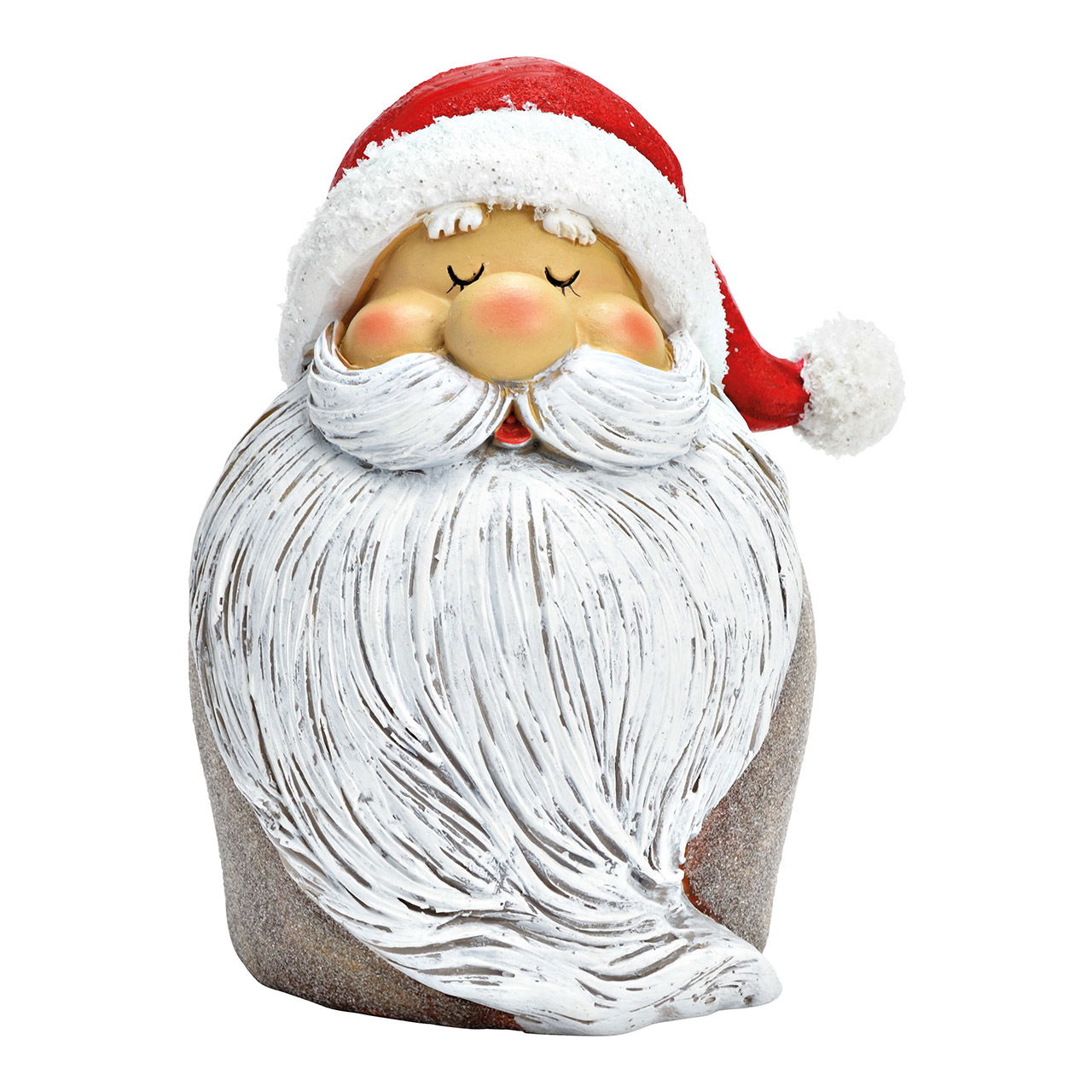 Santa Claus made of poly colorful (W/H/D) 10x15x10cm