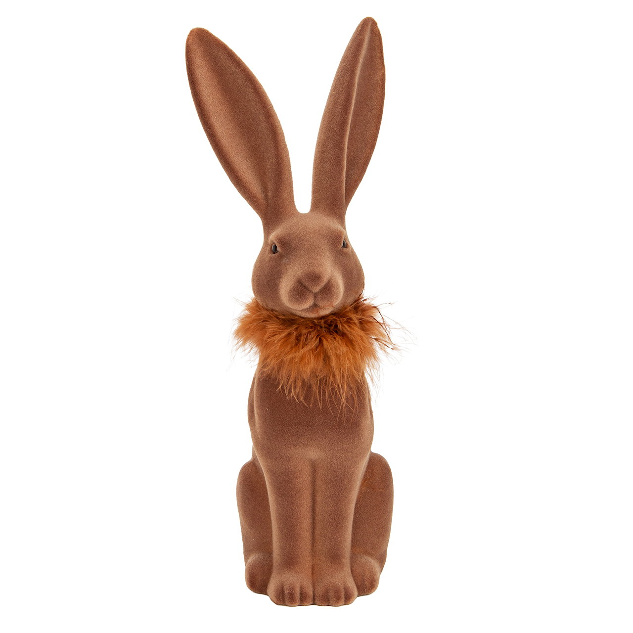 Hasenfigur, Samtplüsch, Hase, Stola?, Brustkrause?