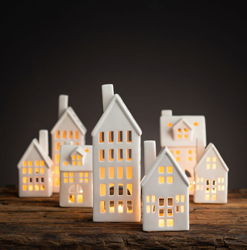 Lichthäuser im Großhandel Weihnachten G. Wurm